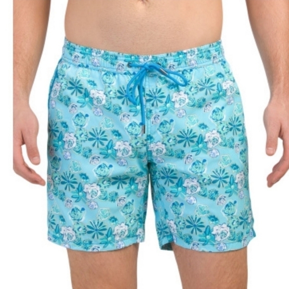 Mr. Swim Daisy Rose Swim Trunks Large - Picture 1 of 7